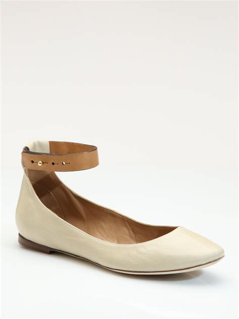 chloe ballet flats dupe|chloe flats with ankle strap.